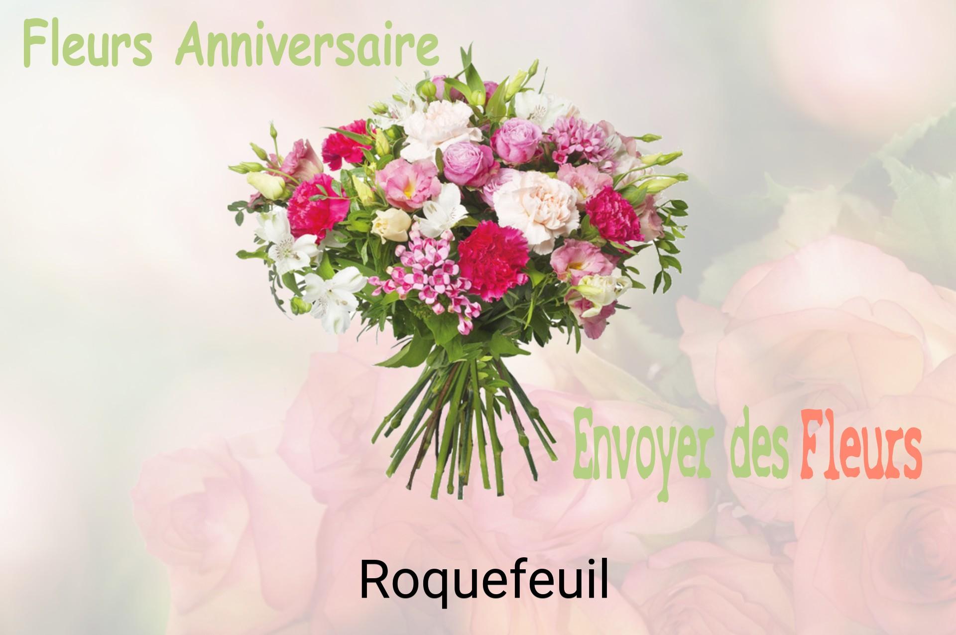 Bouquet de fleurs d’anniversaire livré à Roquefeuil