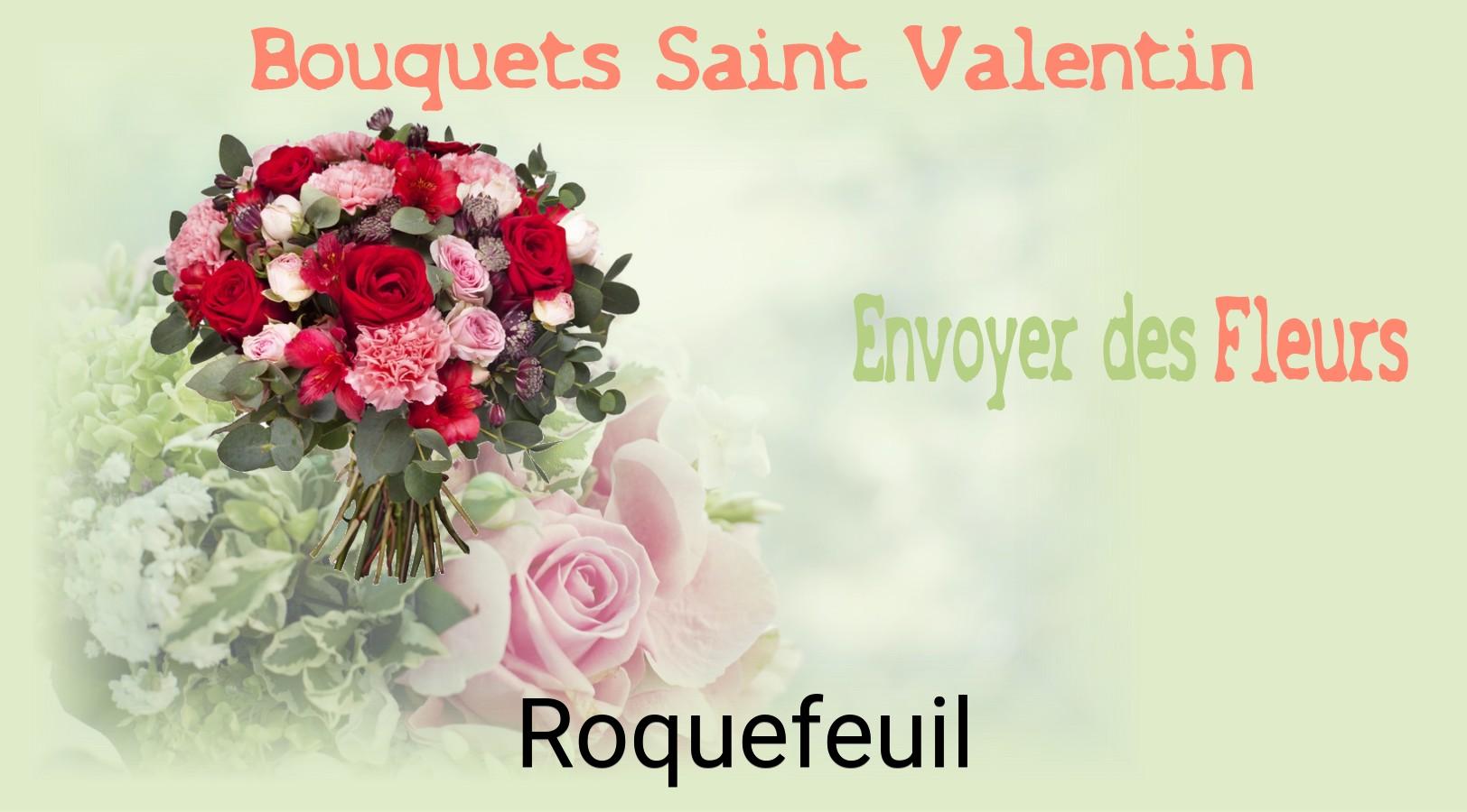 Roses de Saint-Valentin livrées à Roquefeuil